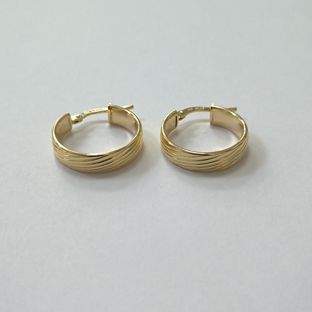 ARRACADAS ORO 14K 1.9 (NUEVO)