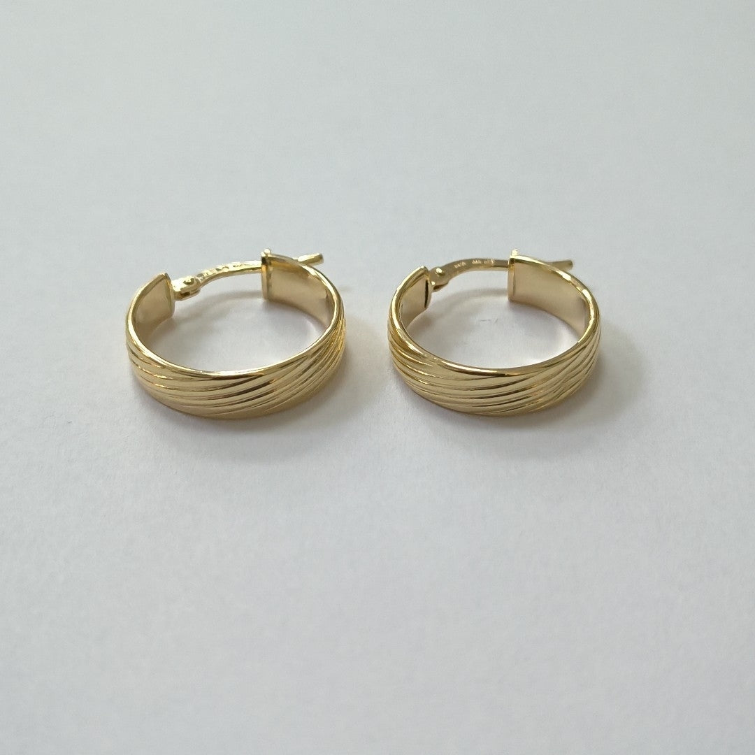 ARRACADAS ORO 14K 1.9 (NUEVO)