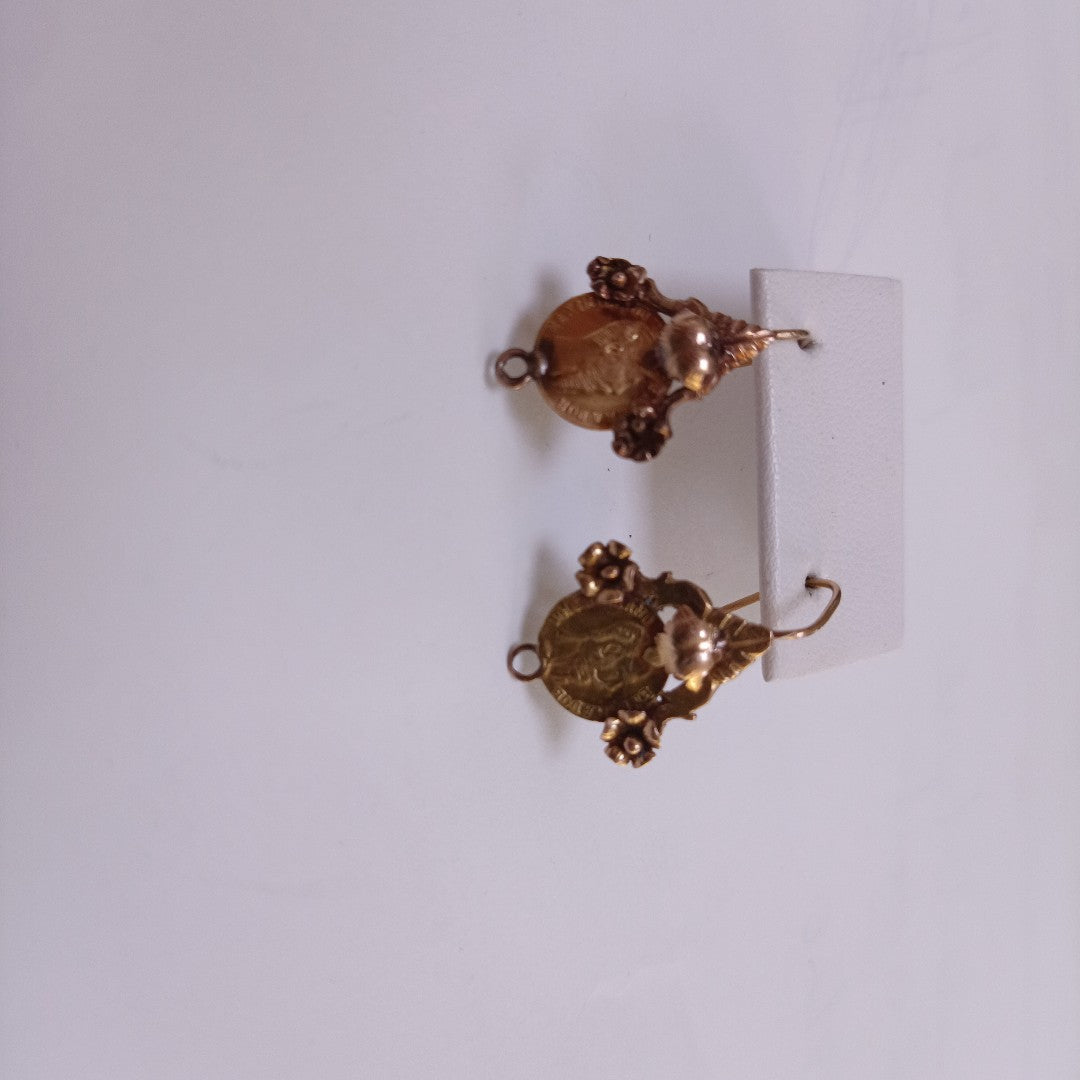 ARETES PAR ORO 10 K 2.2 GRMS (SEMINUEVO)