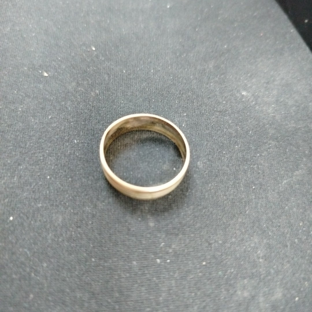 ANILLO ORO COMBINADO 10 K 1.8 GRMS (SEMINUEVO)