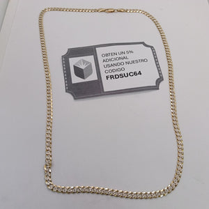 CADENA ORO 14 K 16.8 GRMS (SEMINUEVO)