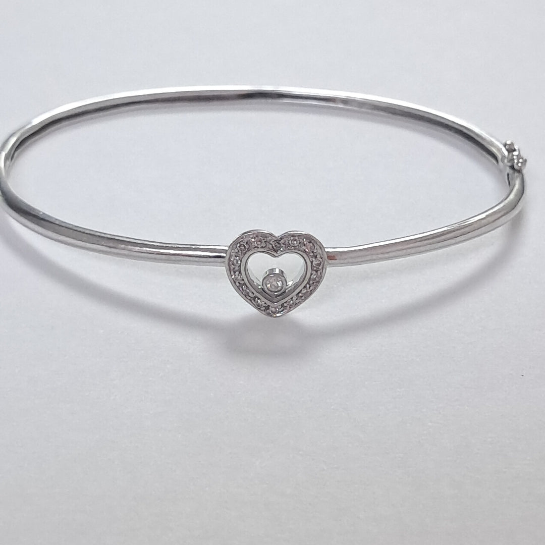PULSERA ORO BLANCO 10 K 6,50 GRMS (SEMINUEVO)