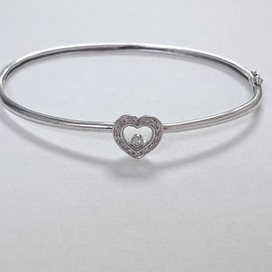 PULSERA ORO BLANCO 10 K 6,50 GRMS (SEMINUEVO)