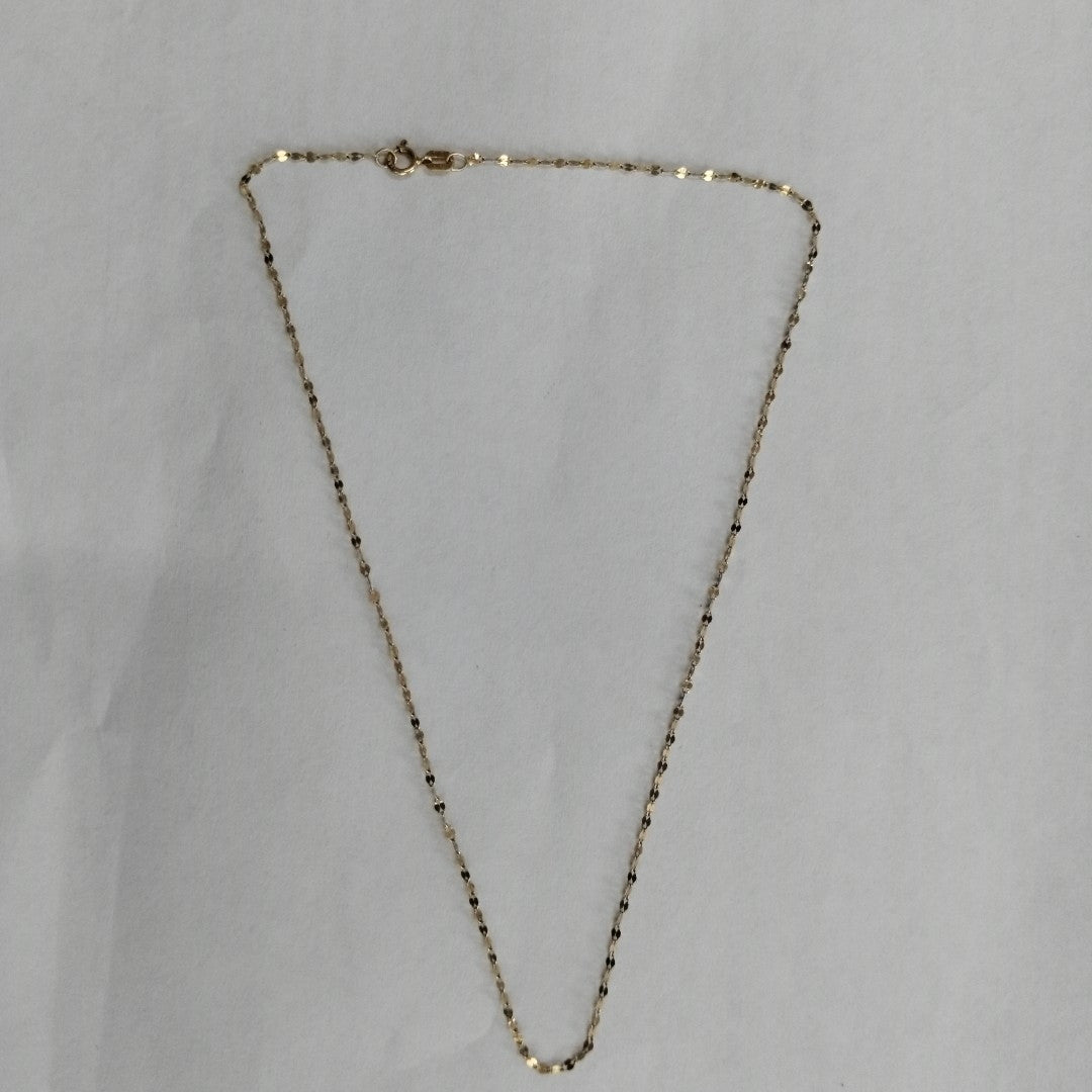 CADENA ORO 14 K 0.6 GRMS (SEMINUEVO)
