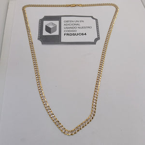 CADENA ORO 14 K 16.8 GRMS (SEMINUEVO)