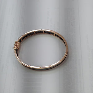PULSERA RIGIDA ORO 14 K 14.4 GRMS (SEMINUEVO)
