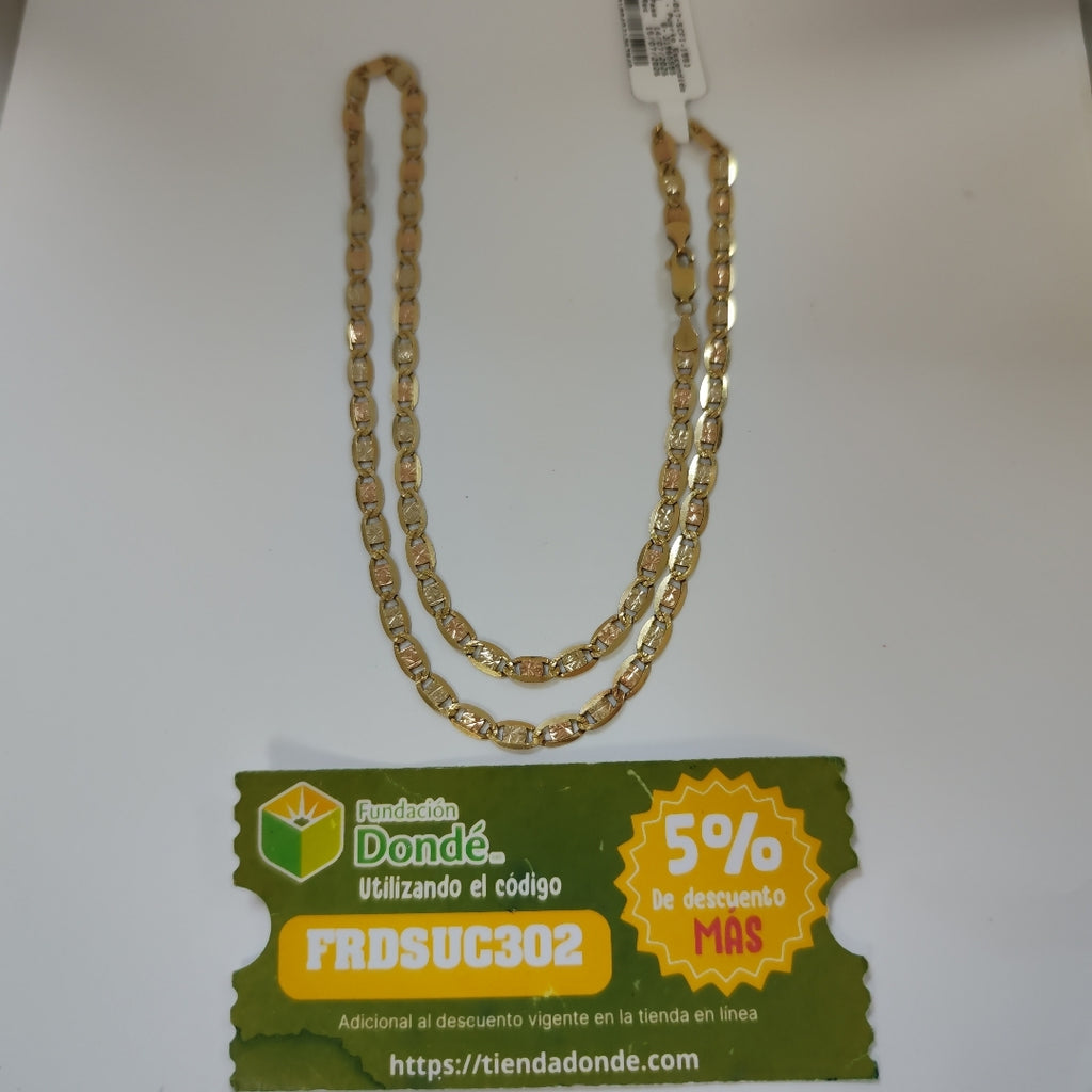 CADENA ORO 14 K 15.5 GRMS (SEMINUEVO)