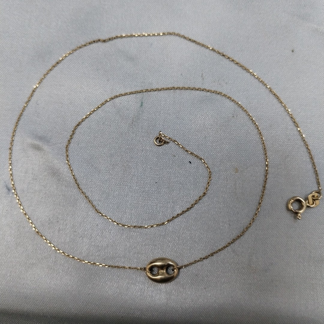 GARGANTILLA ORO 14 K 1,30 GRMS (SEMINUEVO)