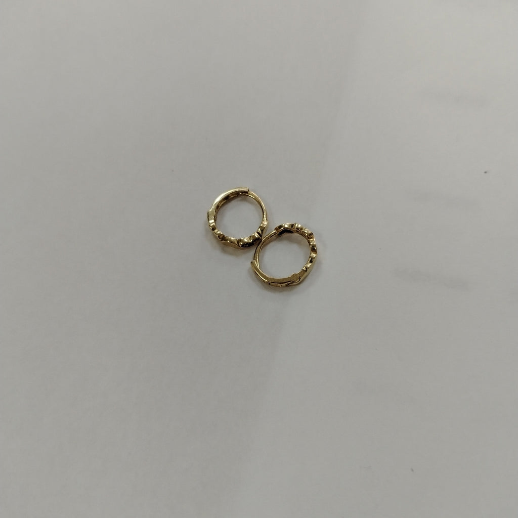 ARRACADAS PAR ORO 14 K 1,00 GRMS (SEMINUEVO)