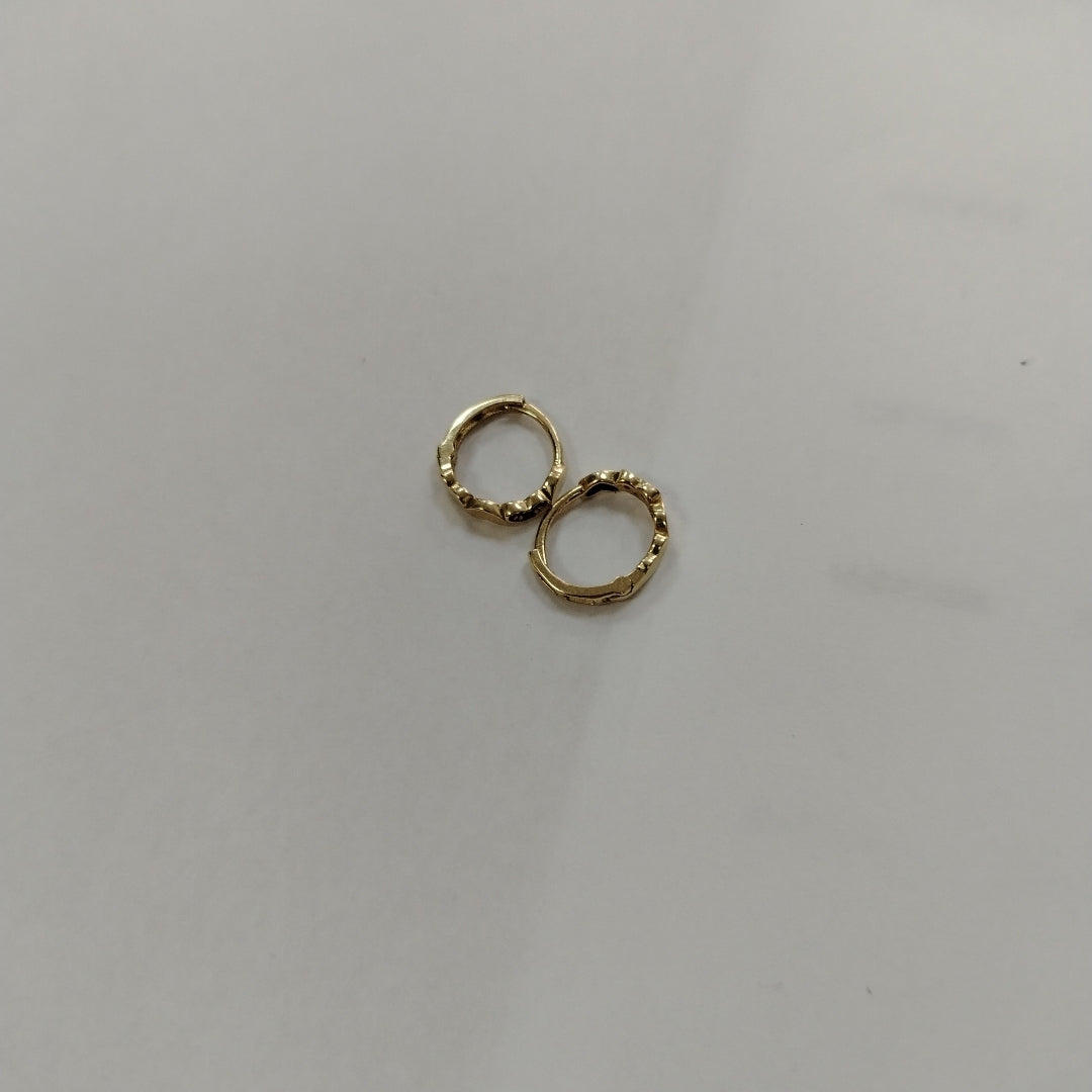 ARRACADAS PAR ORO 14 K 1,00 GRMS (SEMINUEVO)