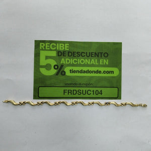 PULSERA ORO 14 K 4.4 GRMS (SEMINUEVO)