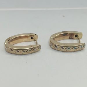 ARETES PAR ORO 14 K 2.3 GRMS (SEMINUEVO)