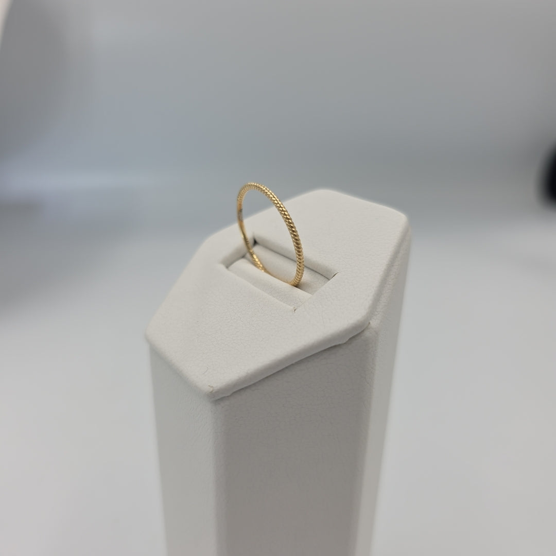 ARGOLLA ORO 14 K 0,90 GRMS (SEMINUEVO)
