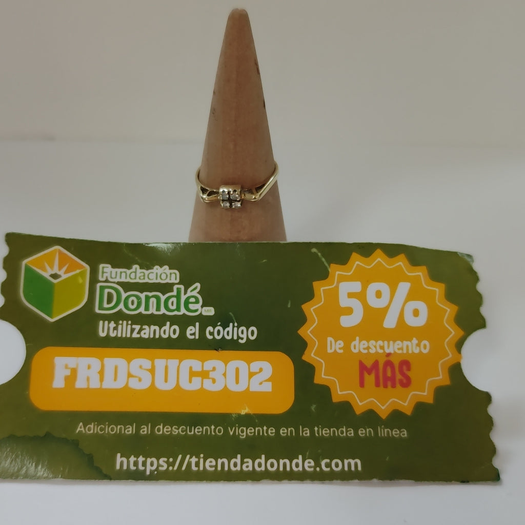 ANILLITO ORO 14 K 1.2 GRMS (SEMINUEVO)
