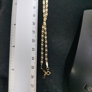 CADENA ORO COMBINADO 10 K 3.9 GRMS (SEMINUEVO)