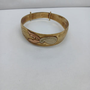 PULSERA RIGIDA ORO 14 K 16.6 GRMS (SEMINUEVO)