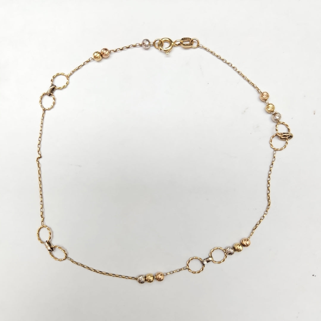 PULSERA ORO 14 K 2 GRMS (SEMINUEVO)