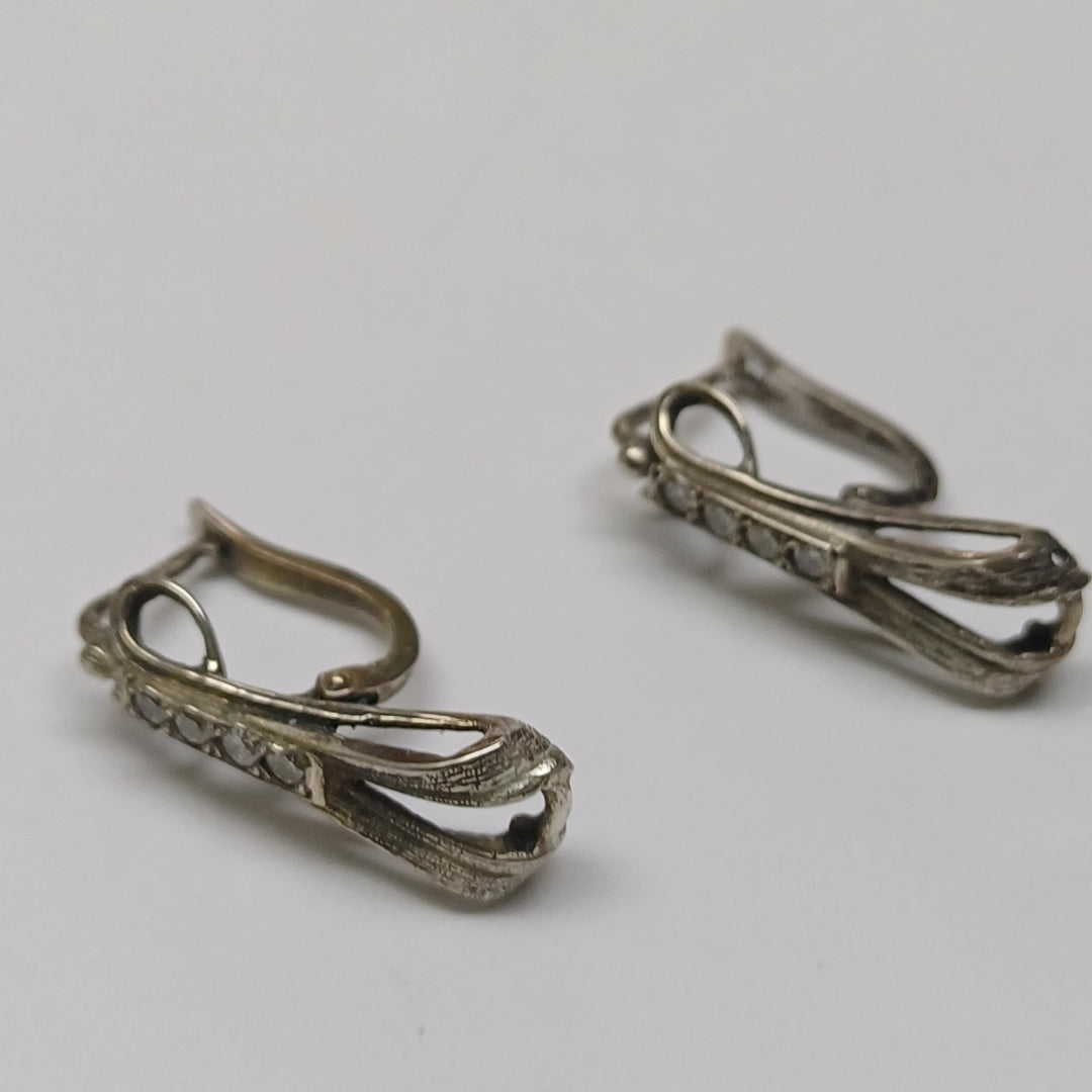 ARETES PAR ORO 14 K 3 GRMS (SEMINUEVO)