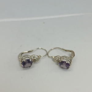ARETES PAR ORO 8 K 2 GRMS (SEMINUEVO)