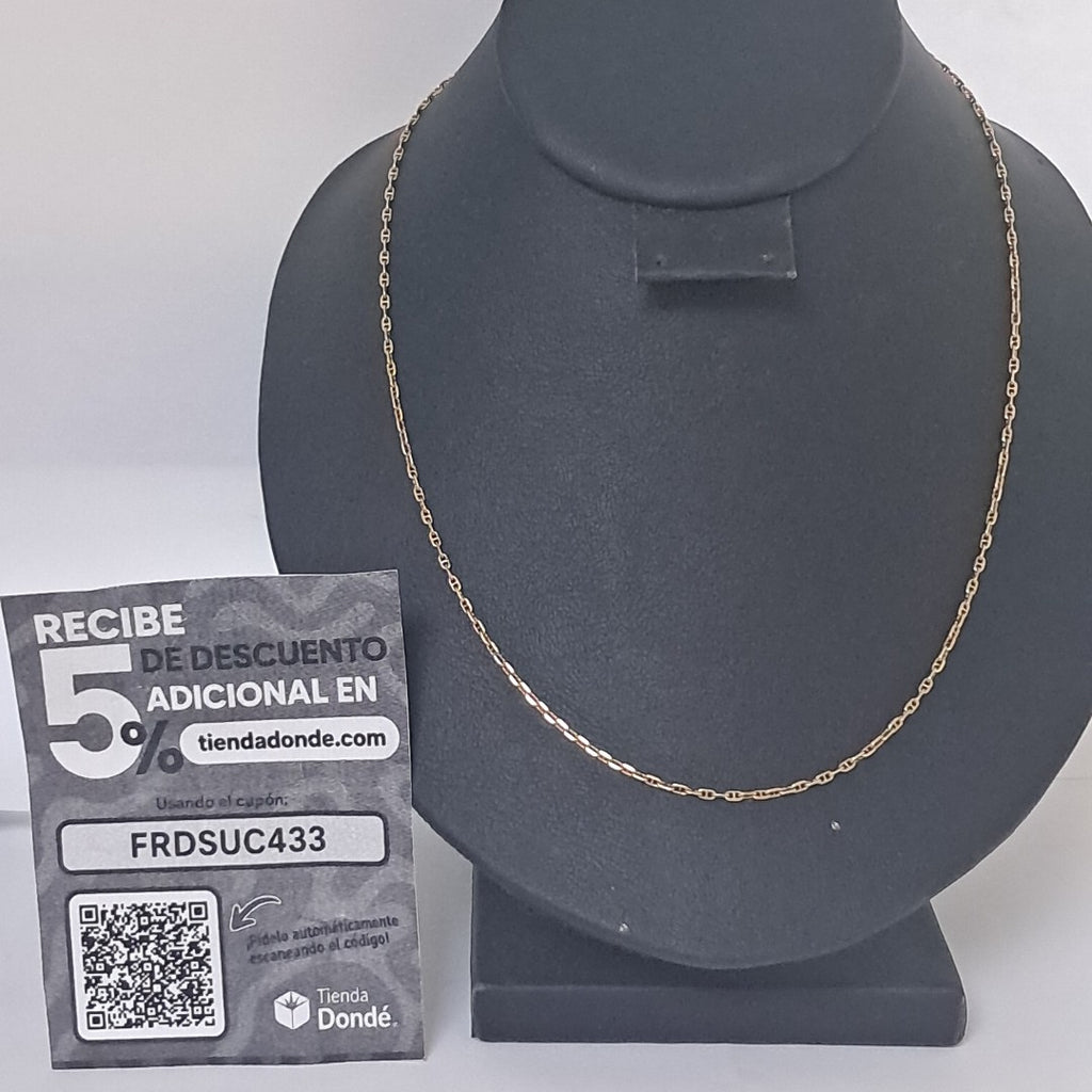 CADENA ORO 14 K 3.3 GRMS (SEMINUEVO)