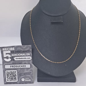 CADENA ORO 14 K 3.3 GRMS (SEMINUEVO)