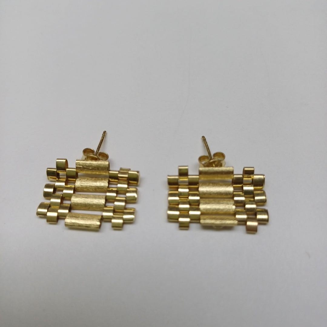 ARETES PAR ORO 10 K 3.2 GRMS (SEMINUEVO)