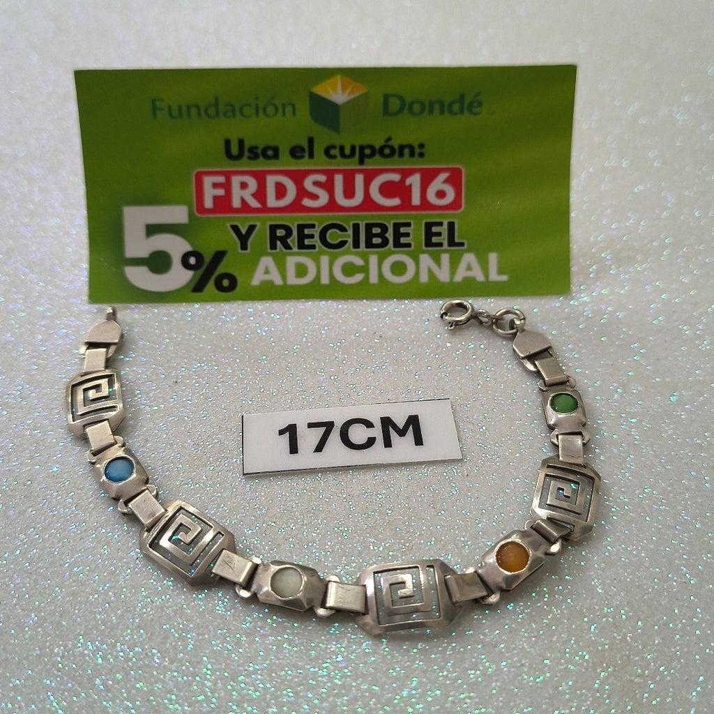 PULSERA PLATA 7,60 GRMS (SEMINUEVO)