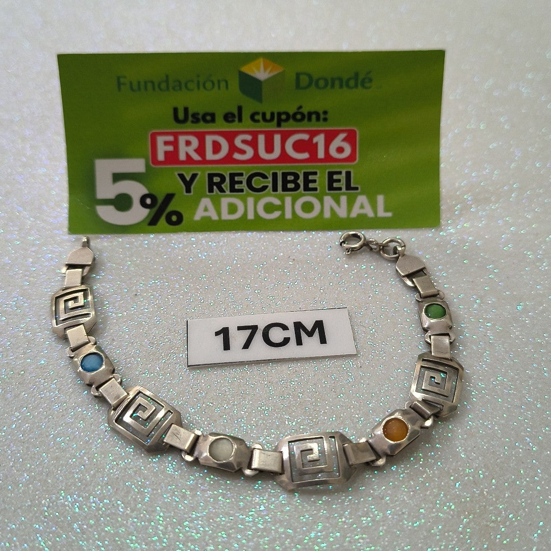 PULSERA PLATA 7,60 GRMS (SEMINUEVO)