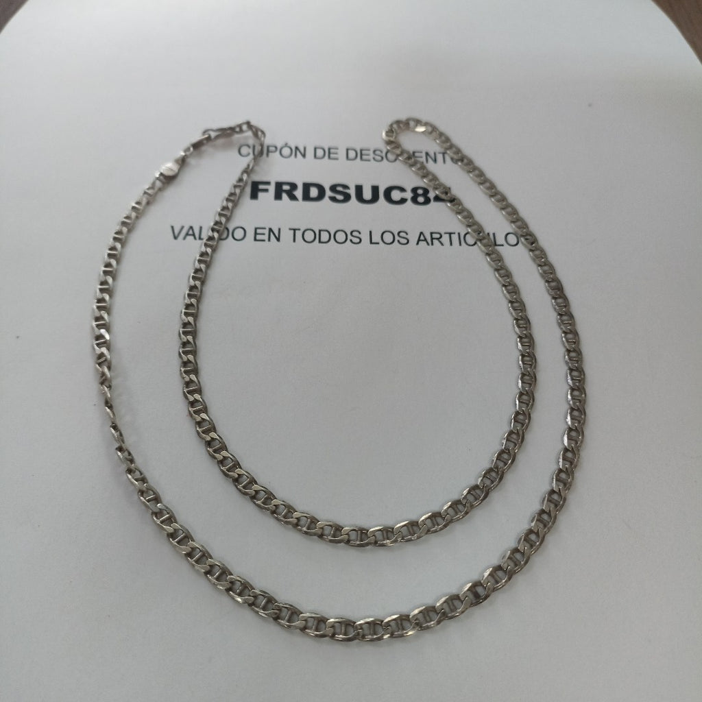 CADENA PLATA 14.4 GRMS (SEMINUEVO)