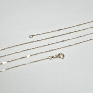 CADENA ORO 14 K 0,90 GRMS (SEMINUEVO)