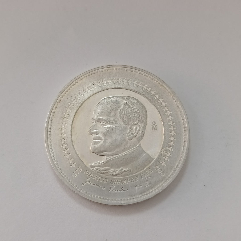 MEDALLA CONMEMORATIVA PLATA 30.9 GRMS (SEMINUEVO)