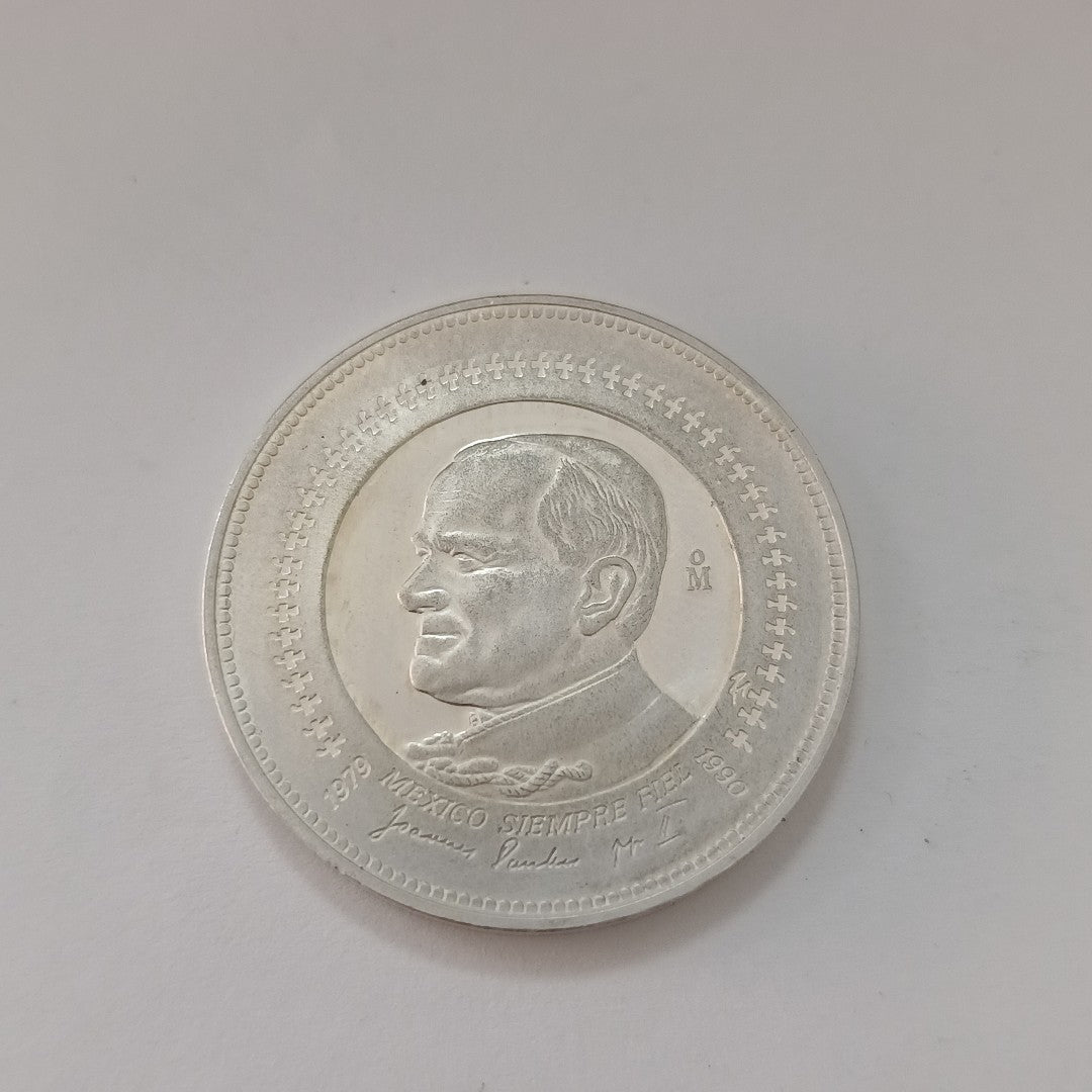 MEDALLA CONMEMORATIVA PLATA 30.9 GRMS (SEMINUEVO)