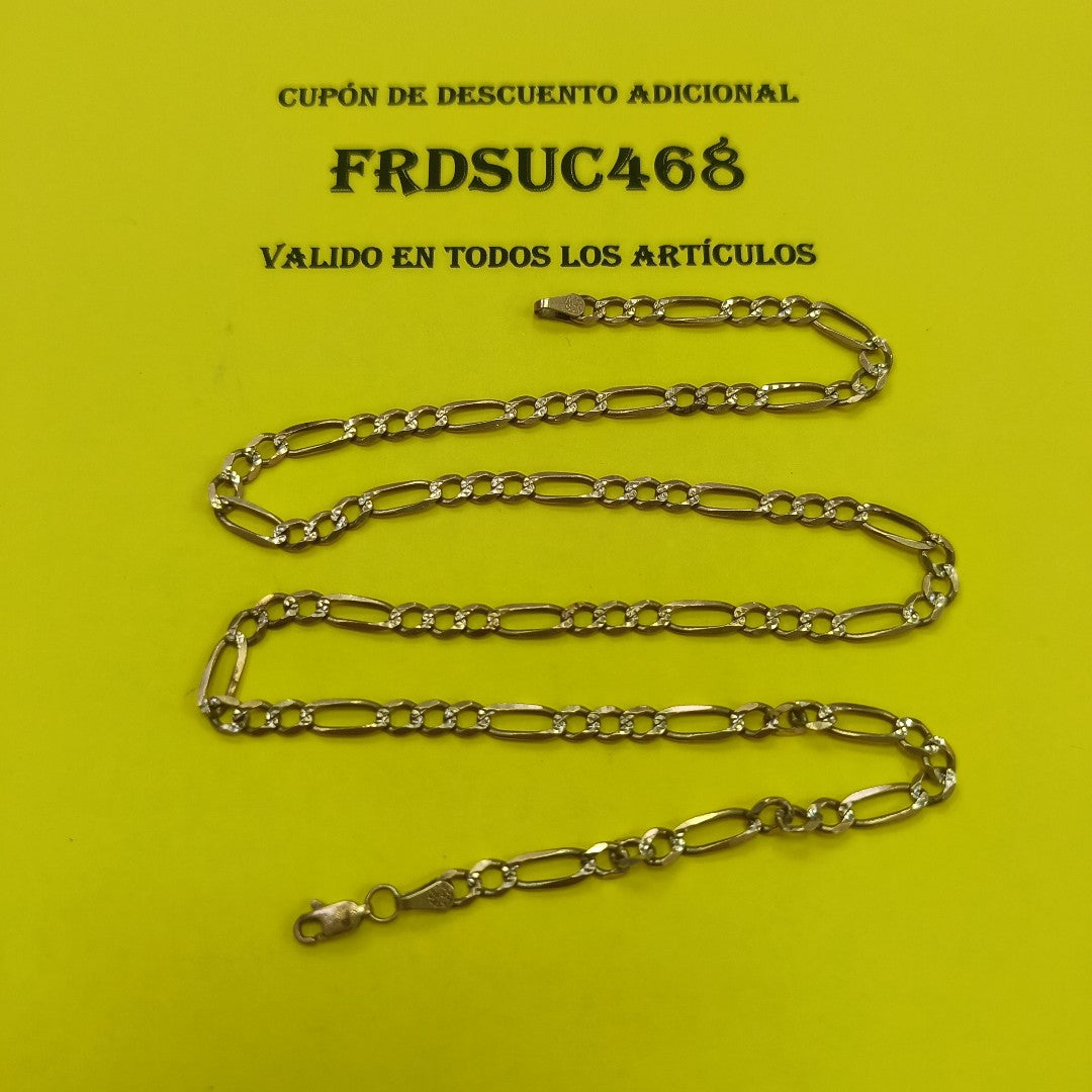 CADENA ORO,RODIADO 10 K 14,40 GRMS (SEMINUEVO)