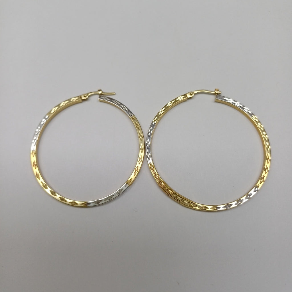 ARRACADAS PAR ORO 14 K 3.3 GRMS (SEMINUEVO)