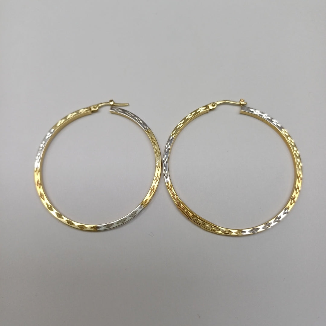 ARRACADAS PAR ORO 14 K 3.3 GRMS (SEMINUEVO)