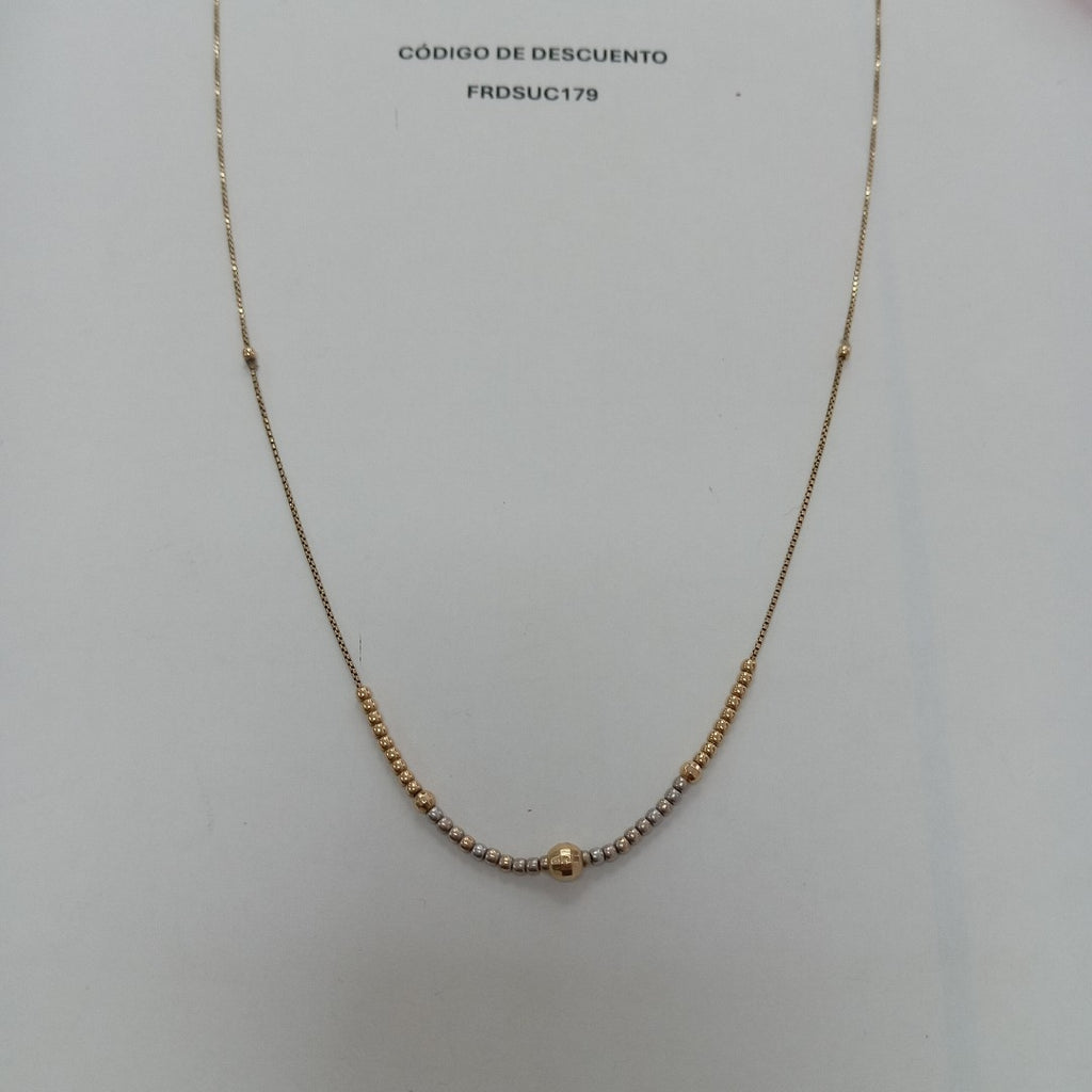 COLLAR ORO 10 K 3.2 GRMS (SEMINUEVO)