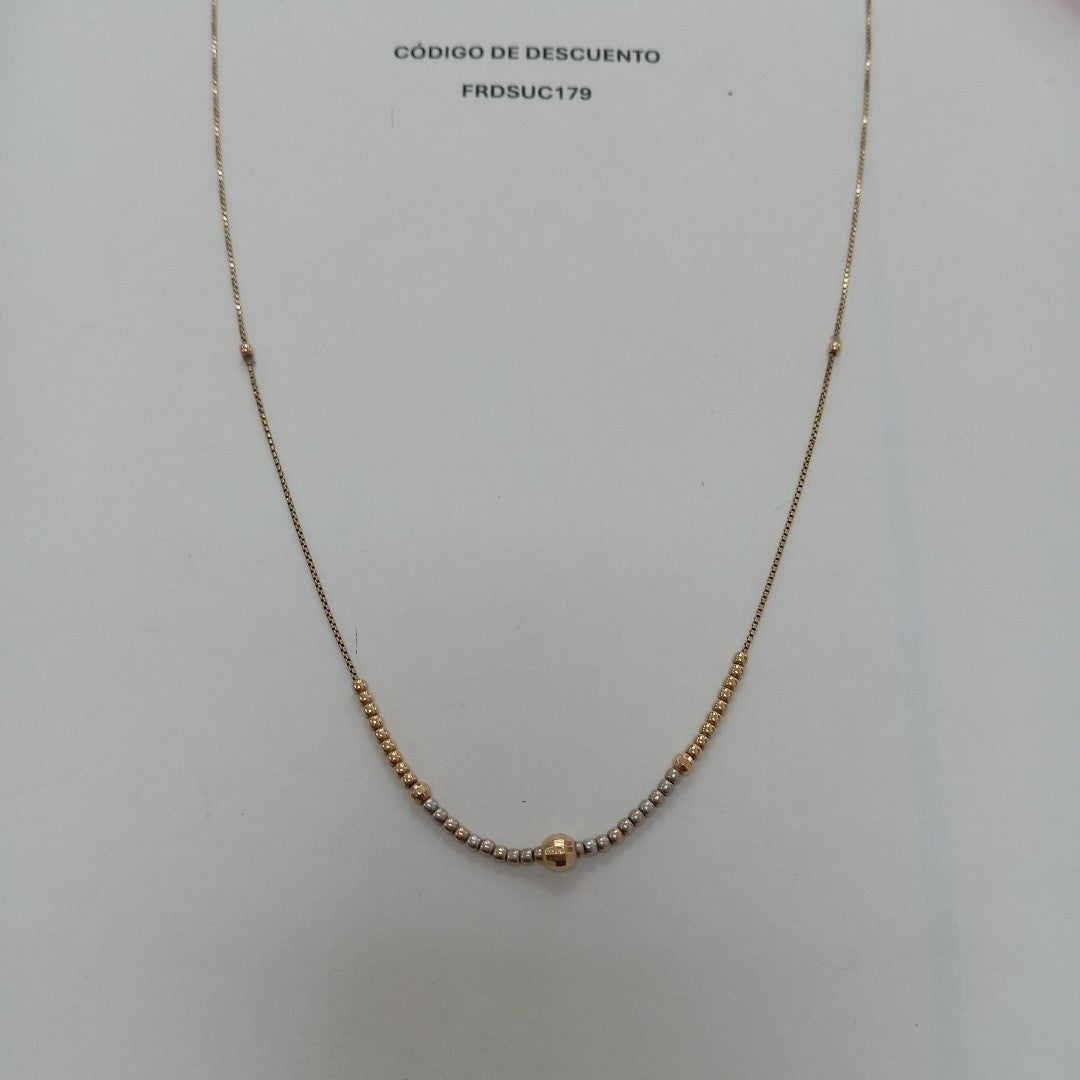 COLLAR ORO 10 K 3.2 GRMS (SEMINUEVO)