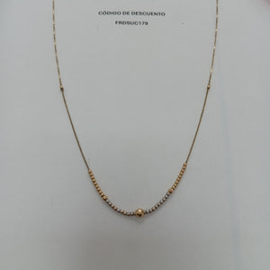 COLLAR ORO 10 K 3.2 GRMS (SEMINUEVO)