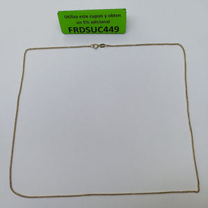 CADENA ORO 14 K 2,90 GRMS (SEMINUEVO)