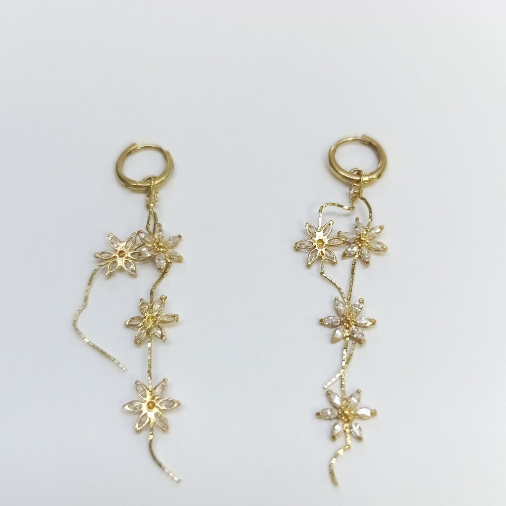 ARETES PAR ORO 14 K 3.4 GRMS (SEMINUEVO)