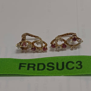 ARETES PAR ORO 14 K 2.6 GRMS (SEMINUEVO)