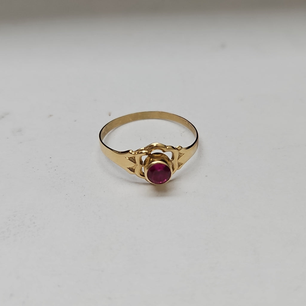 ANILLITO ORO 14 K 1.2 GRMS (SEMINUEVO)
