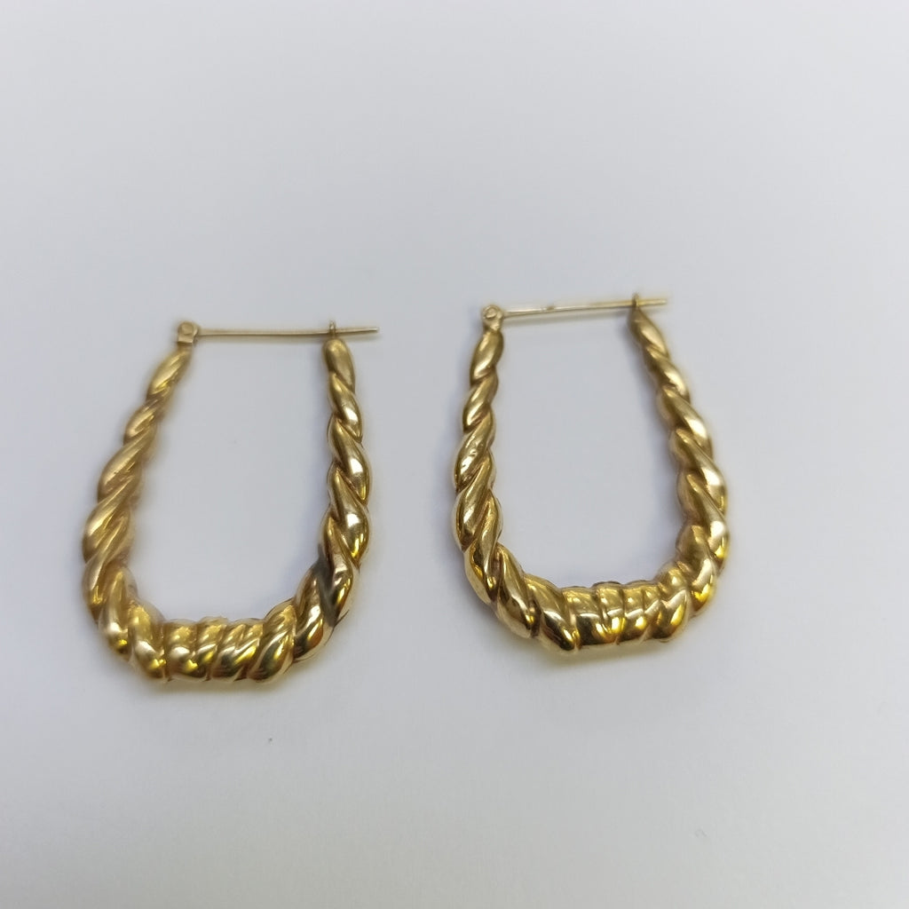 ARRACADAS PAR ORO 14 K 4,00 GRMS (SEMINUEVO)