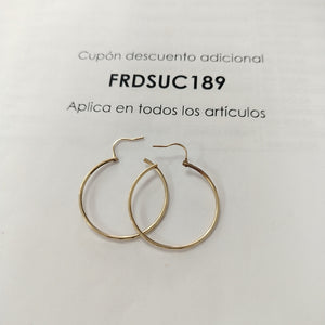 ARRACADAS PAR ORO 10 K 1,90 GRMS (SEMINUEVO)