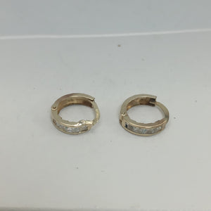 ARRACADAS PAR ORO 10 K 1,10 GRMS (SEMINUEVO)