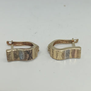 ARETES PAR ORO 10 K 1,50 GRMS (SEMINUEVO)