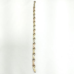 PULSERA ORO, ORO COMBINADO 14 K 4.8 GRMS (SEMINUEVO)