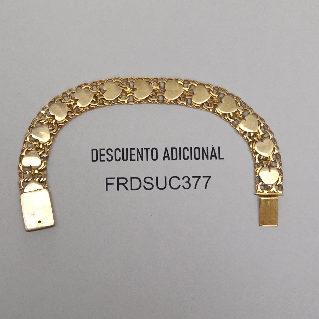 PULSERA ORO 14 K 22.9 GRMS (SEMINUEVO)
