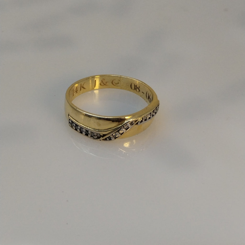 ARGOLLA ORO 14 K 5.3 GRMS (SEMINUEVO)