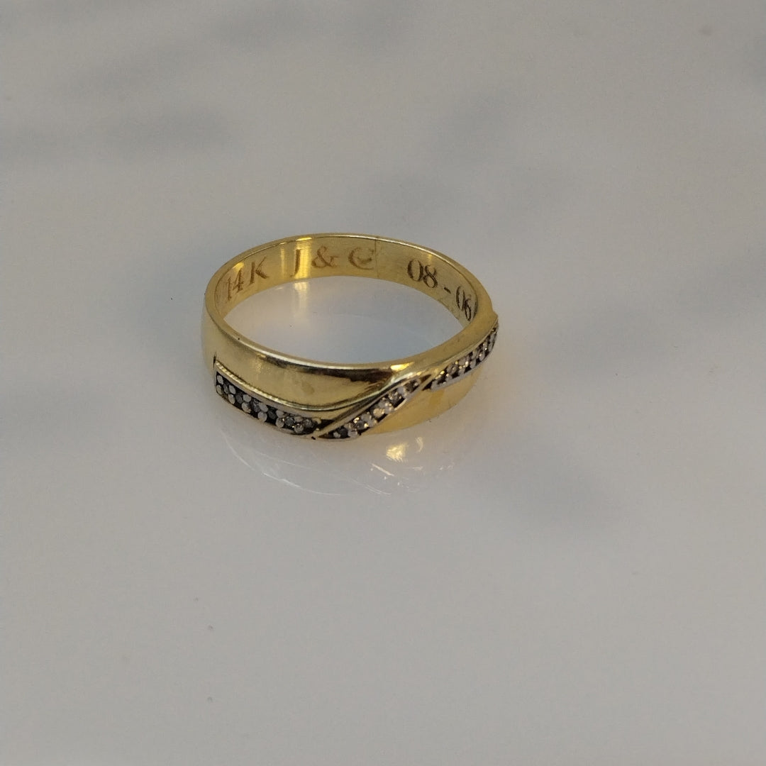 ARGOLLA ORO 14 K 5.3 GRMS (SEMINUEVO)